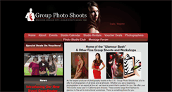 Desktop Screenshot of groupphotoshoots.com